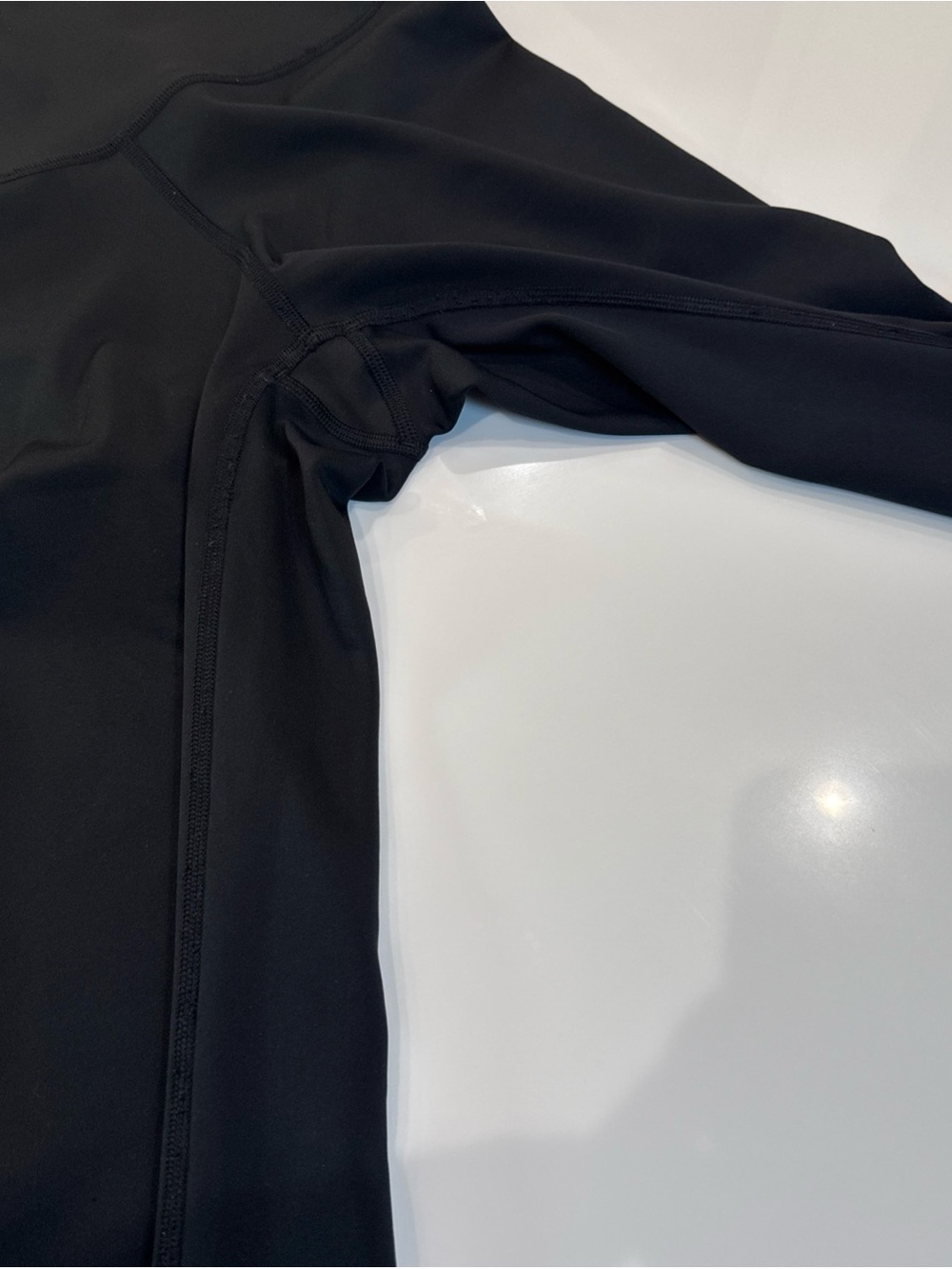 ALO Yoga Black Snap-Cuff Flare Leggings with Side Buttons - Picture 10 of 15